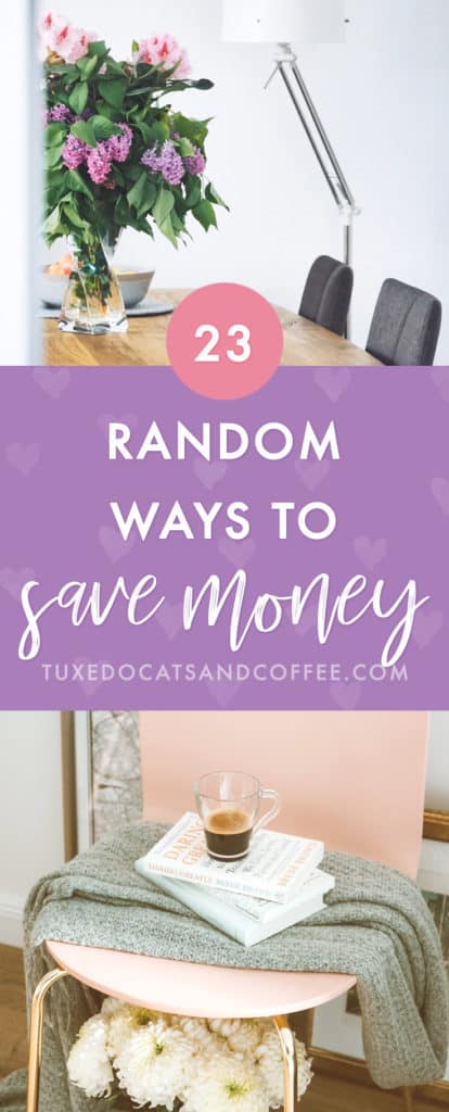 Random Ways to Save Money