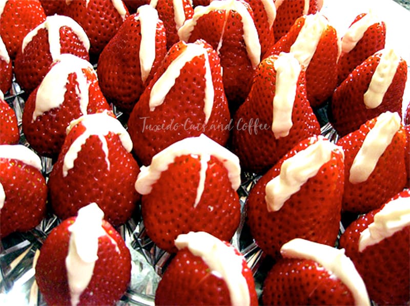 Cream cheese strawberries