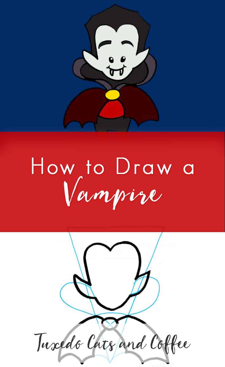 How to Draw a Vampire - Tuxedo Cats and Coffee