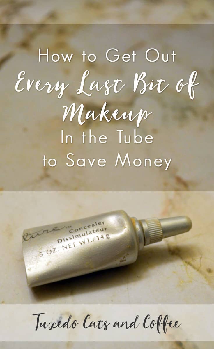 Get Out Every Last Bit of Makeup in the Tube to Save Money