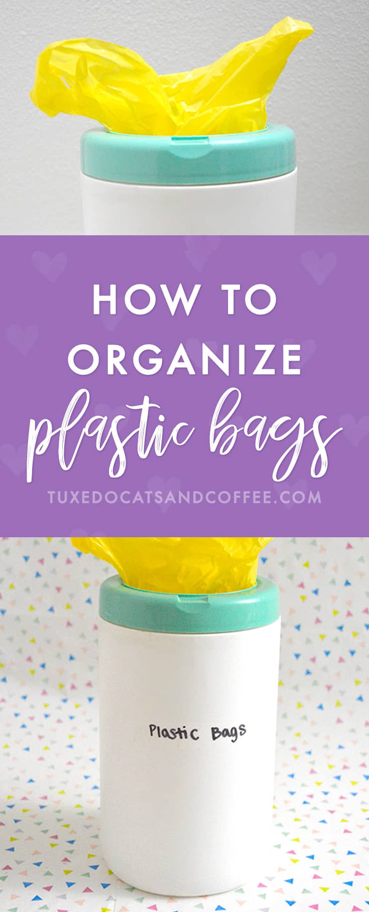 How to Organize Plastic Bags Tuxedo Cats and Coffee
