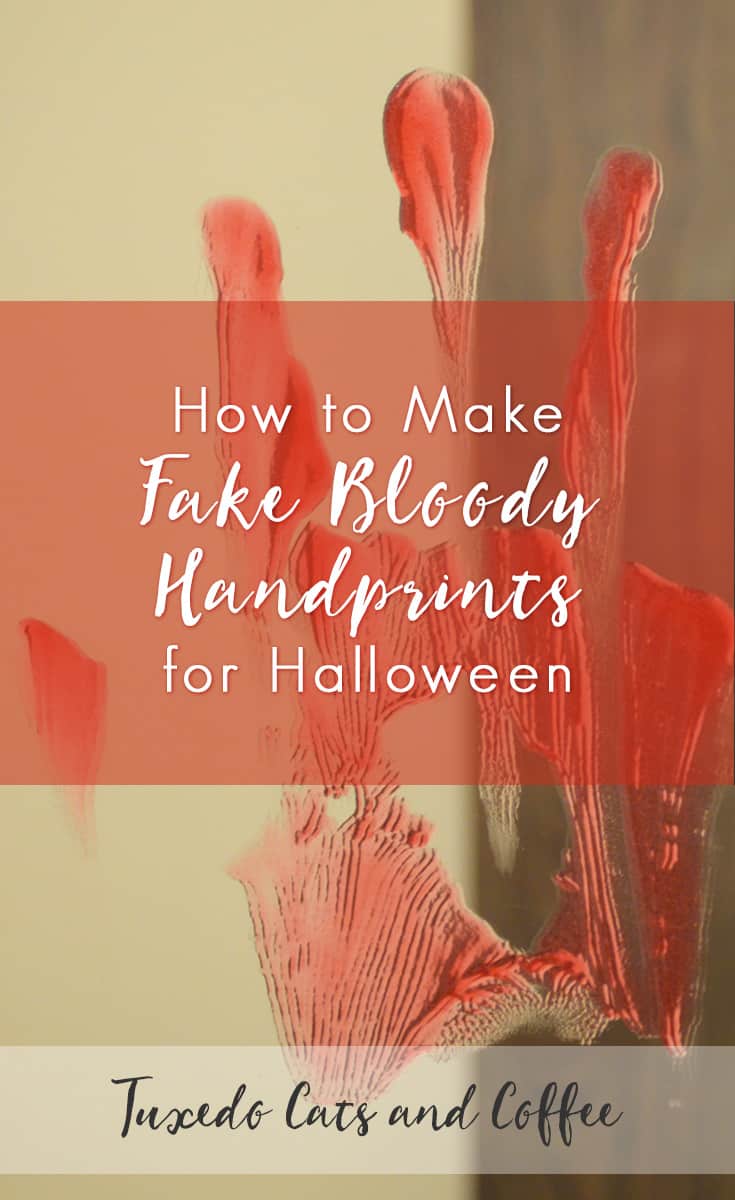 How to Make Fake Bloody Handprints for Halloween