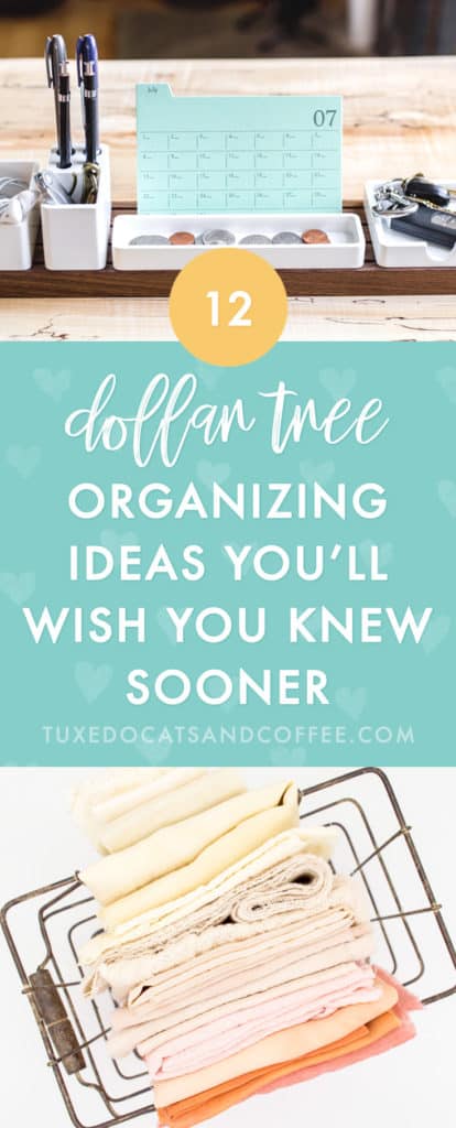 Organizing your home doesn't have to cost a ton of money. In fact, there are many Dollar Store organizing hacks that you can do for just $1 per container or with items you already have at home. Here are a bunch of dollar store organizing ideas and Dollar Store organizing hacks from blogs across the web.