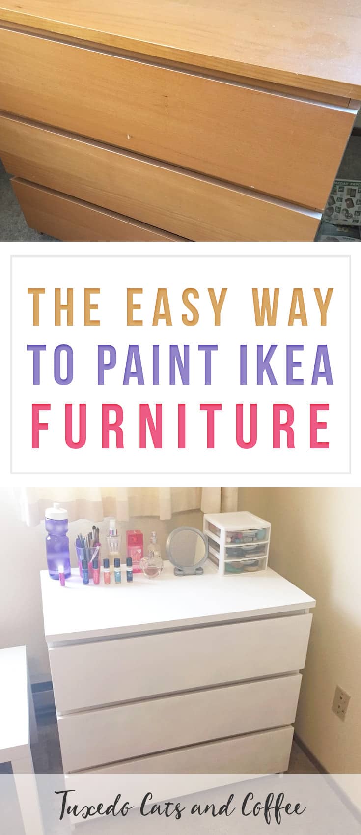 The Easy Way to Paint Ikea Furniture