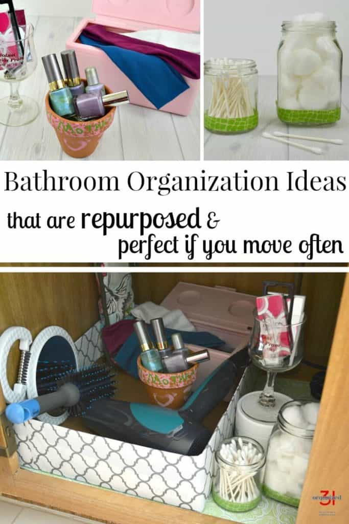 Free Bathroom Organizing Ideas