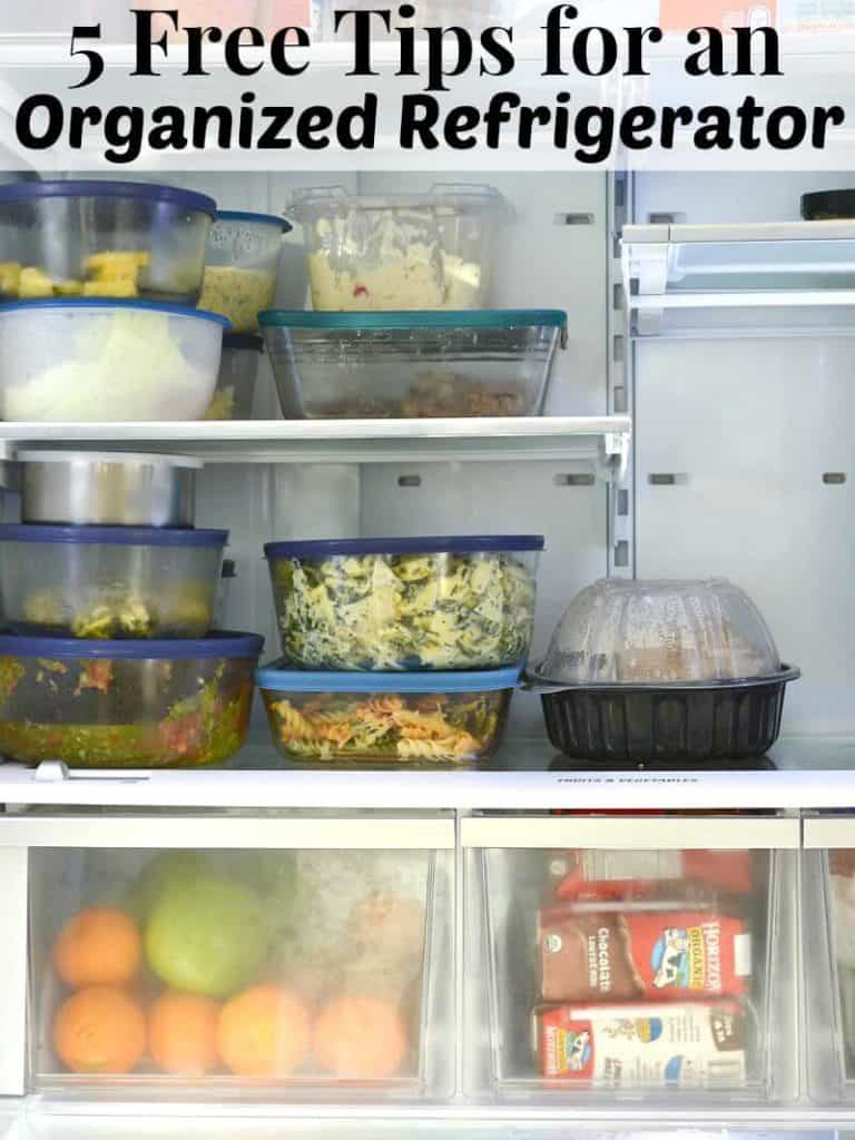 Tips for an Organized Refrigerator