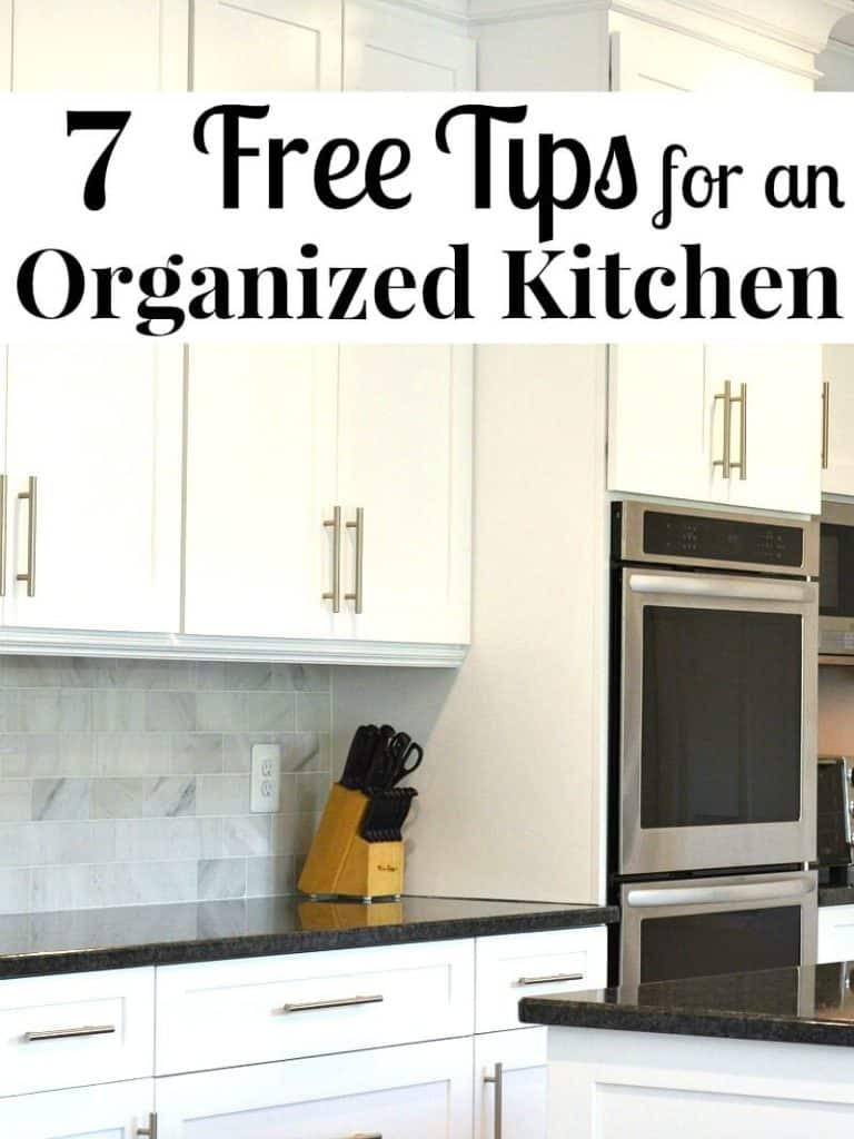 Tips for an Organized Kitchen