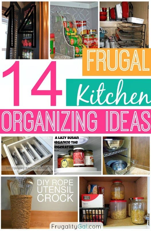Frugal kitchen organizing ideas