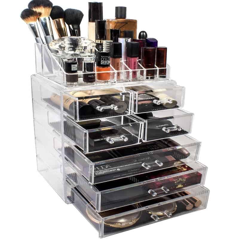 Cosmetic makeup organizer