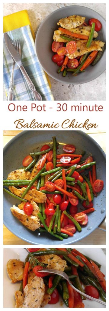 30 minute balsamic chicken