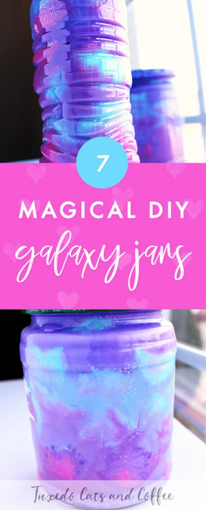 Galaxy jars, galaxy bottles, or nebula jars are a fun craft that uses cotton balls and paint to create your own pretty little galaxy in a jar! Here are 7 DIY galaxy jars that are out of this world.