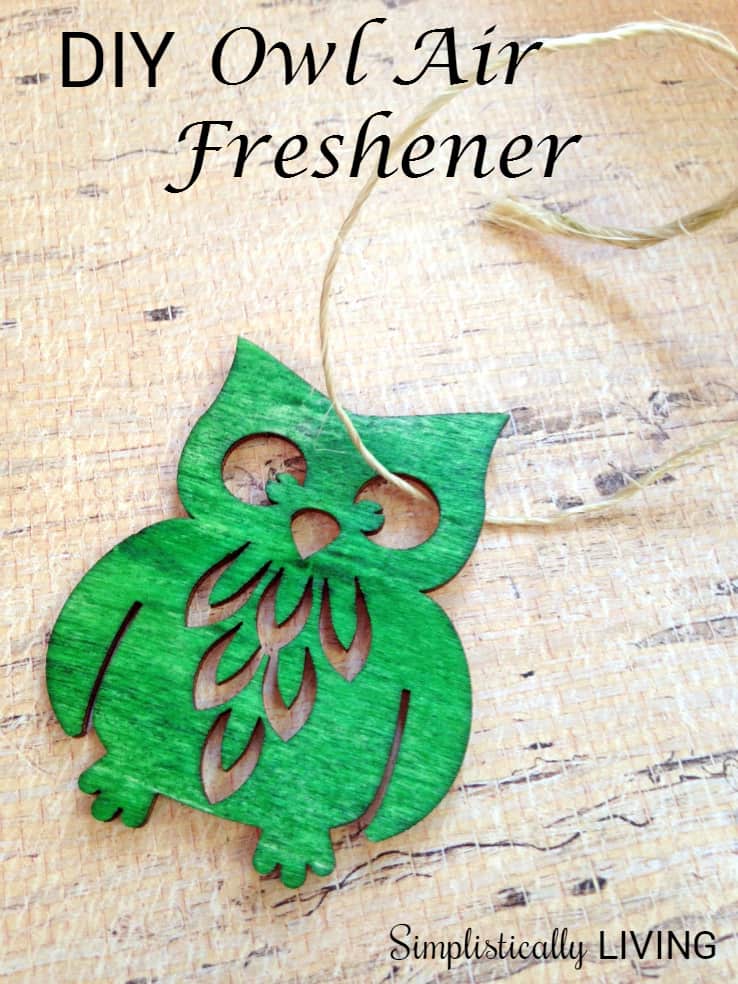 DIY owl air freshener