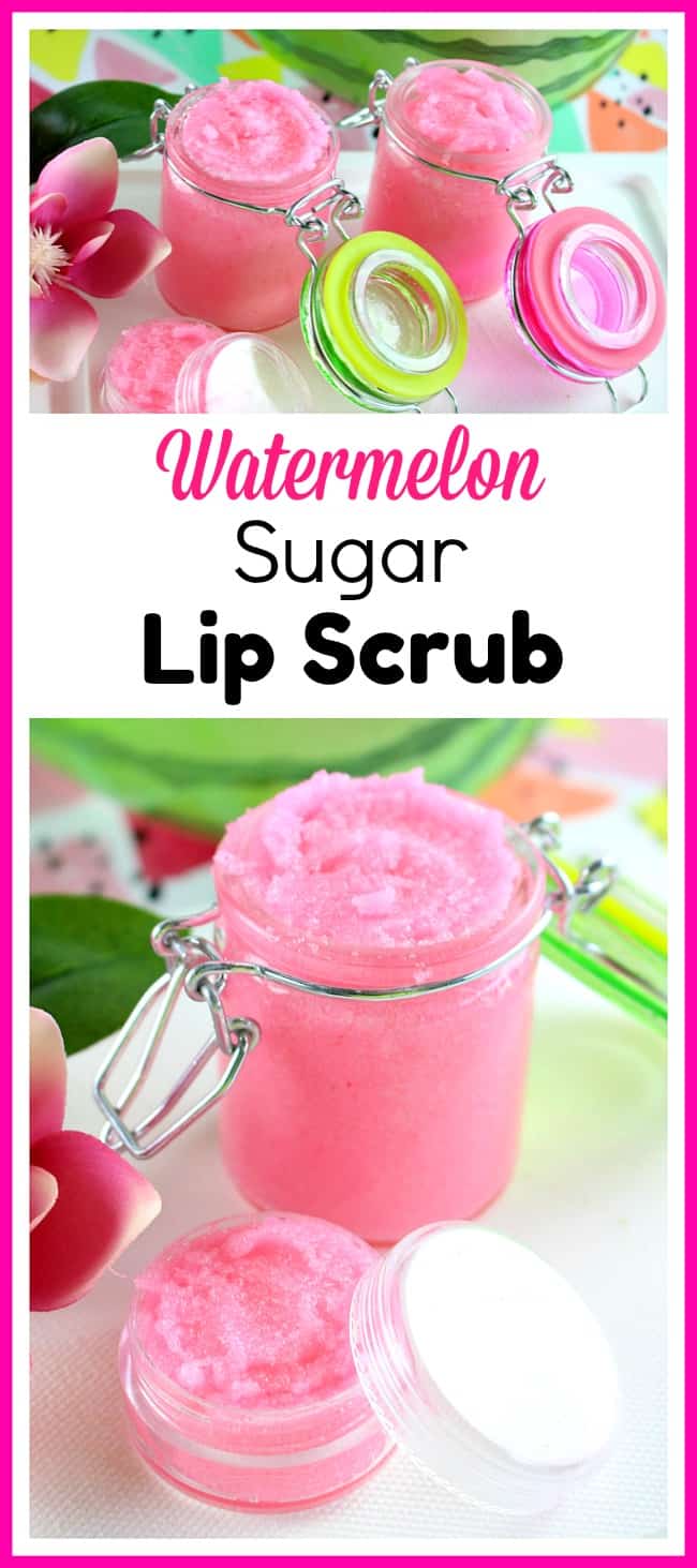 Watermelon sugar lip scrub