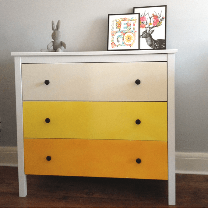 Koppang ombre chest of drawers hack