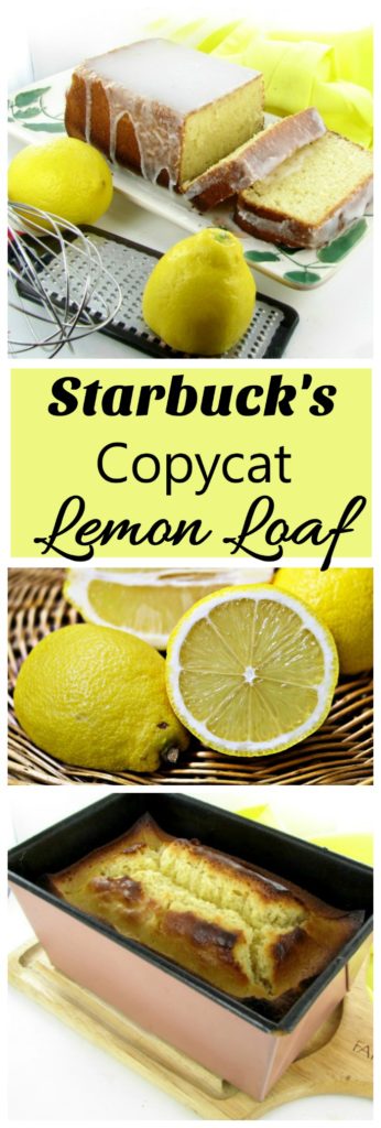 Copycat Starbuck’s lemon loaf