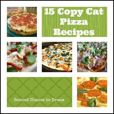 Copy cat pizza recipes from restaurants