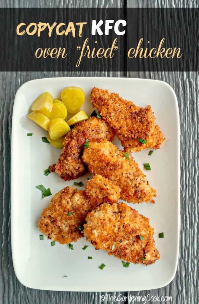 Copycat KFC oven fried chicken