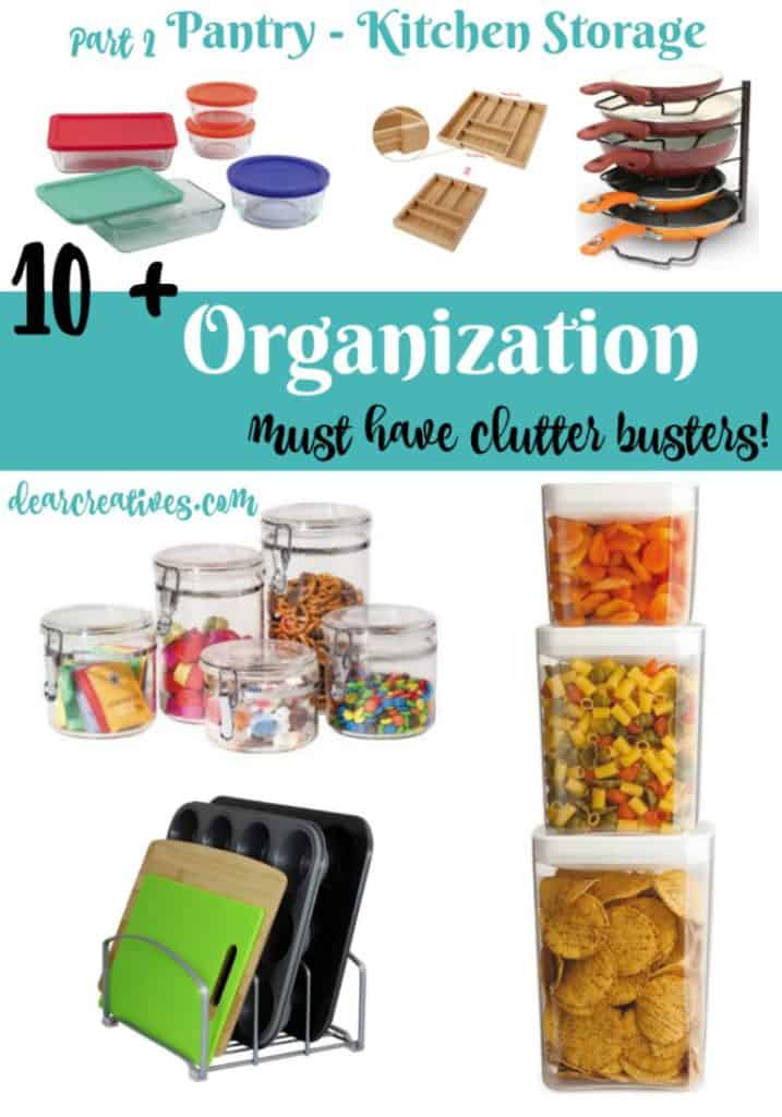 Organization must-have clutter busters