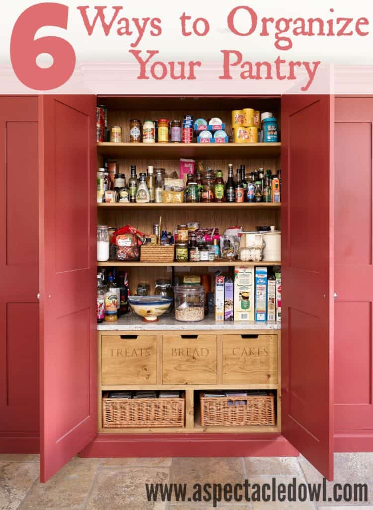 Ways to organize your pantry