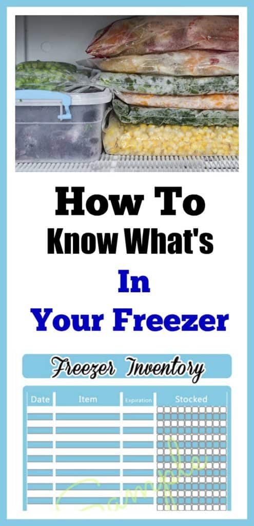 How to know what’s in your freezer