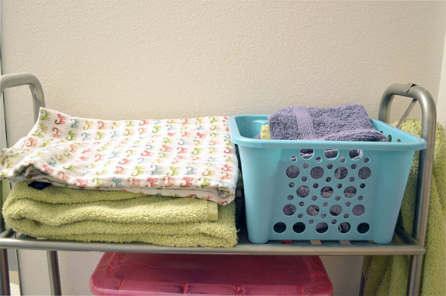 Towel organizing ideas