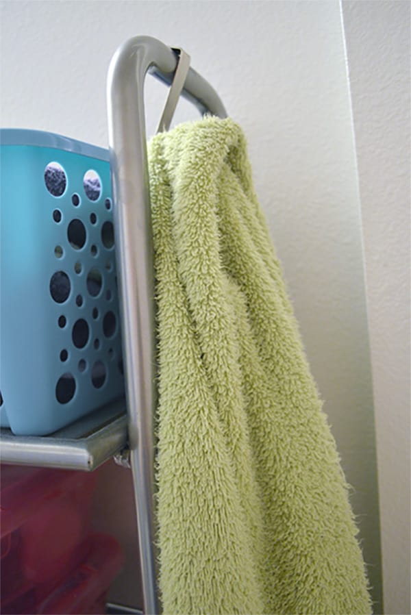 Towel organizing idea